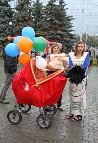 Парад детских колясок