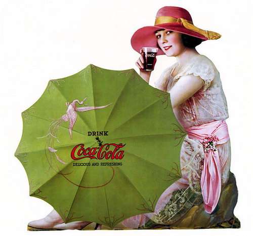 Рекламные плакаты Кока-колы