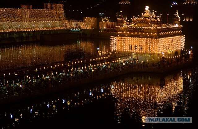 Фестиваль огней Дивали в Индии