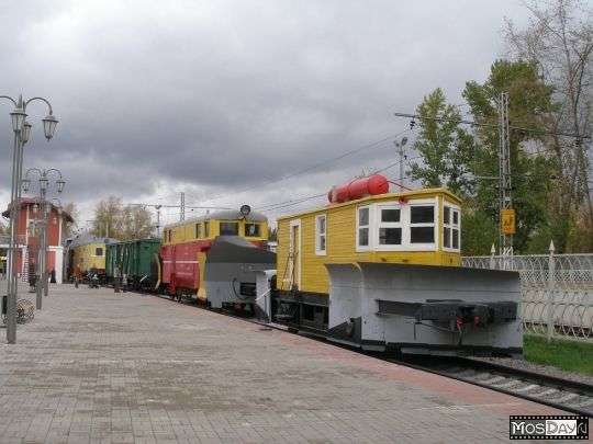 Паровозы в Москве