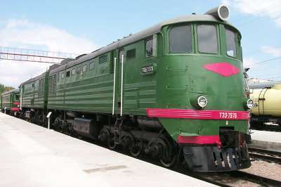 Паровозы в Москве
