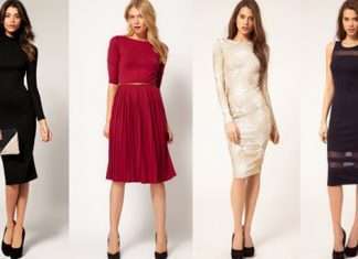 Модний тренд: сукні міді