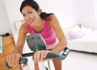 Заняття на велотренажері