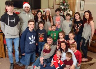 У британській родині чекають народження 19-го дитини.