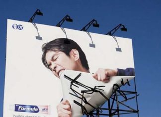 Незвичайні рекламні білборди.