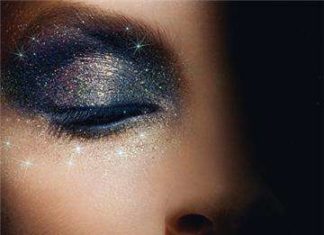 Новорічний макіяж.