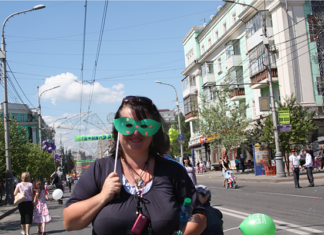 До нас приїхав Дід Мороз.