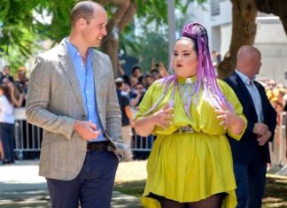 Принц Вільям зустрівся в Ізраїлі з переможницею «Євробачення».