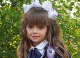 Найкрасивіша дівчинка Настя Князєва стала першокласницею.