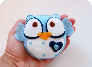 Мякі іграшки з фетру.