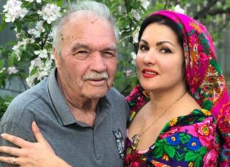 Кубанська красуня: Анна Нетребко приїхала в гості до батька.