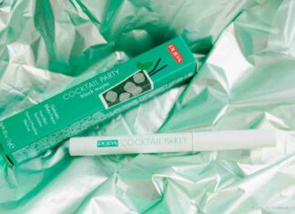 Освіжаюча cocktail party від pupa: тіні в стіку fresh effect eyeshadow black mojito 002 green water mint