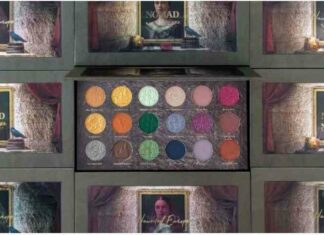 Похмурі казки європи в палетці тіней intense eyeshadow palette від nomad cosmetics