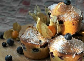 Кекси на сметані з родзинками: рецепт