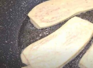 Шніцель з баклажанів. Відбила баклажани молотком і приготувала справжню смакоту