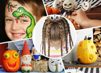 Готуємося до хеллоуїну: 100 кращих ідей декору, виробів, костюмів і зачісок