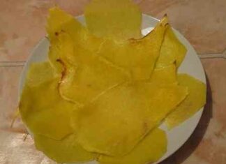 Чіпси з гарбуза в духовці