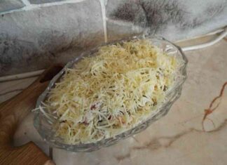 Салат “чайка”