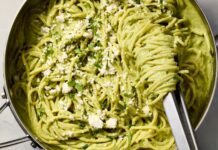 Creamy Poblano Spaghetti: A Family-Favorite Mexican Twist