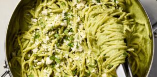 Espagueti poblano cremoso: el toque mexicano favorito de la familia