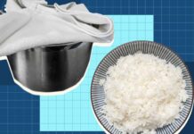 Der einfache Trick für flauschigen, nicht gummiartigen Reis vom Herd