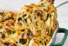 Тосканська запіканка зі спагетті: вершкова, ситна класика