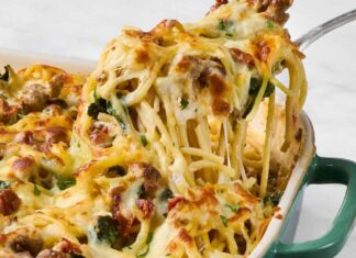 Тосканська запіканка зі спагетті: вершкова, ситна класика