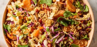 Ramen Salad That Actually Makes Sense